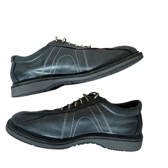 Allen Edmonds Voyager 6180 9.5 Distressed Black Leather Casual Comfort Shoe - Picture 11 of 11